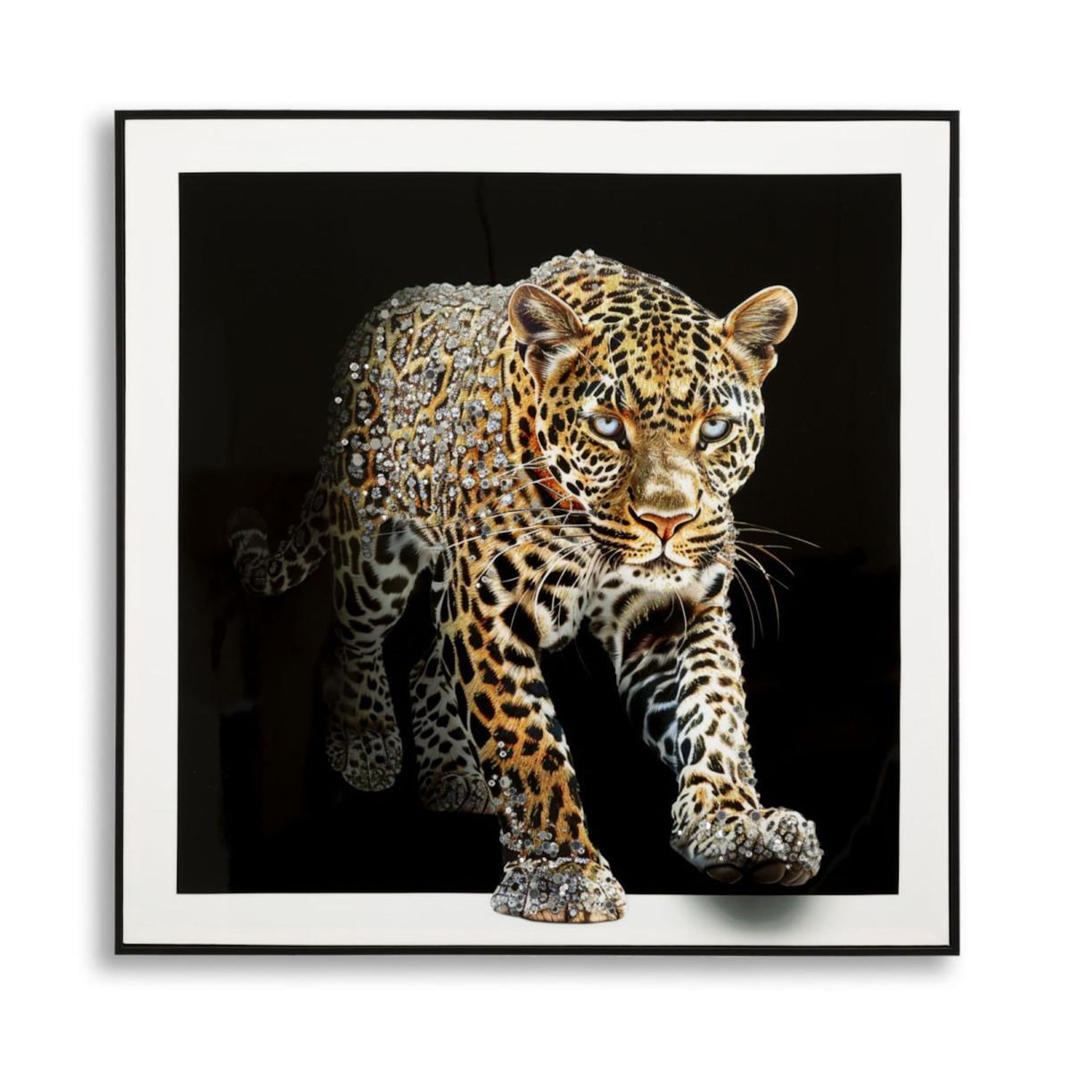 Paris Prix Tableau Peinture  Jaguar II  82x82cm Multicolore