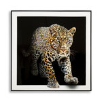 Paris Prix Tableau Peinture  Jaguar II  82x82cm Multicolore