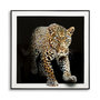 Voir la diapositive 1 : Paris Prix Tableau Peinture  Jaguar II  82x82cm Multicolore