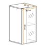 Voir la diapositive 2 : Paris Prix Bloc Mural LED Design  Switch IV  60cm Naturel
