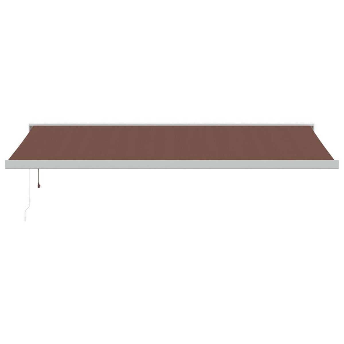 VIDAXL Auvent retractable automatique marron 500x300 cm