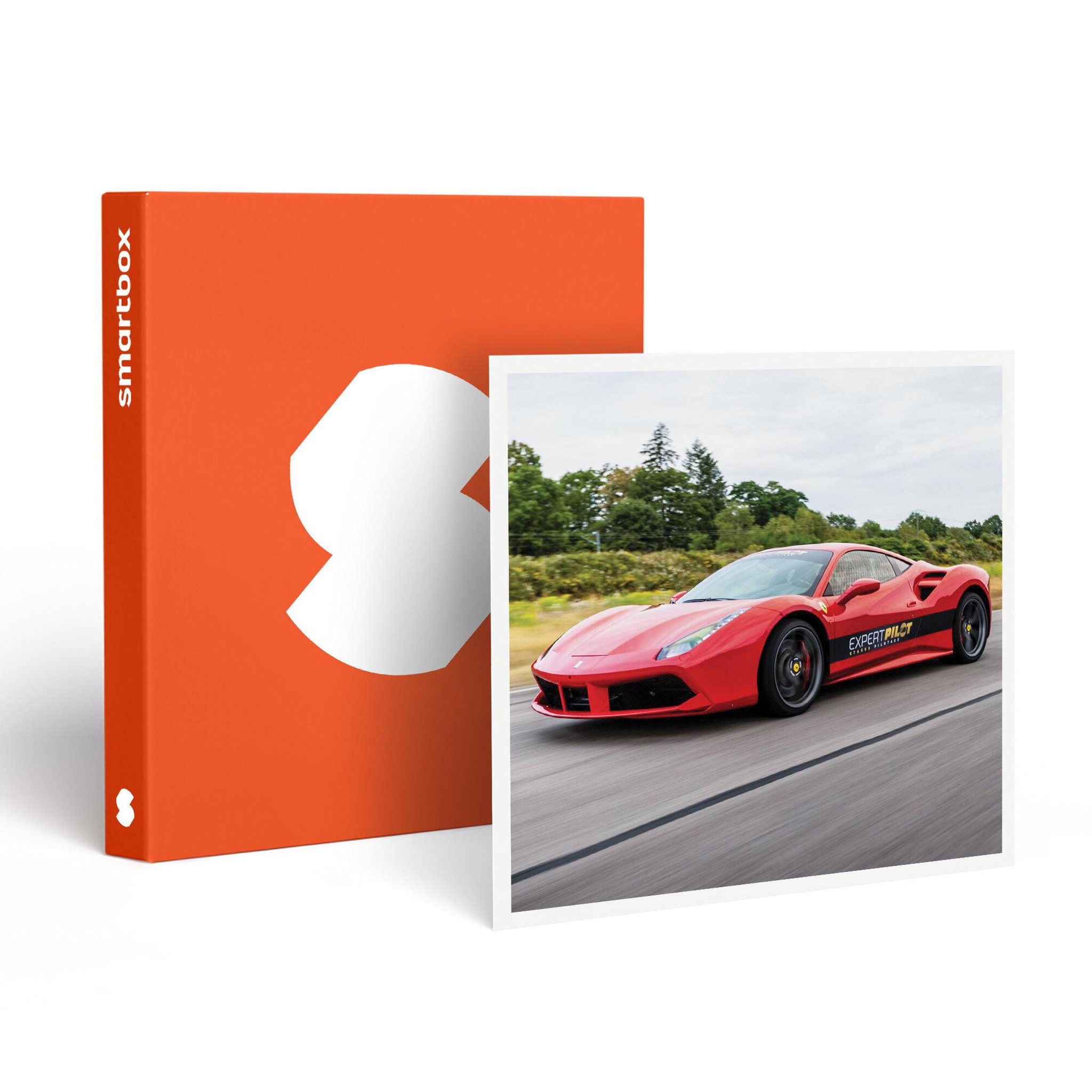 Smartbox Stage de pilotage : 2 tours sur le circuit de chambley en ferrari 488 gtb, lamborghini huracan ou porsche 911 gt3 - coffret cadeau sport & aventure