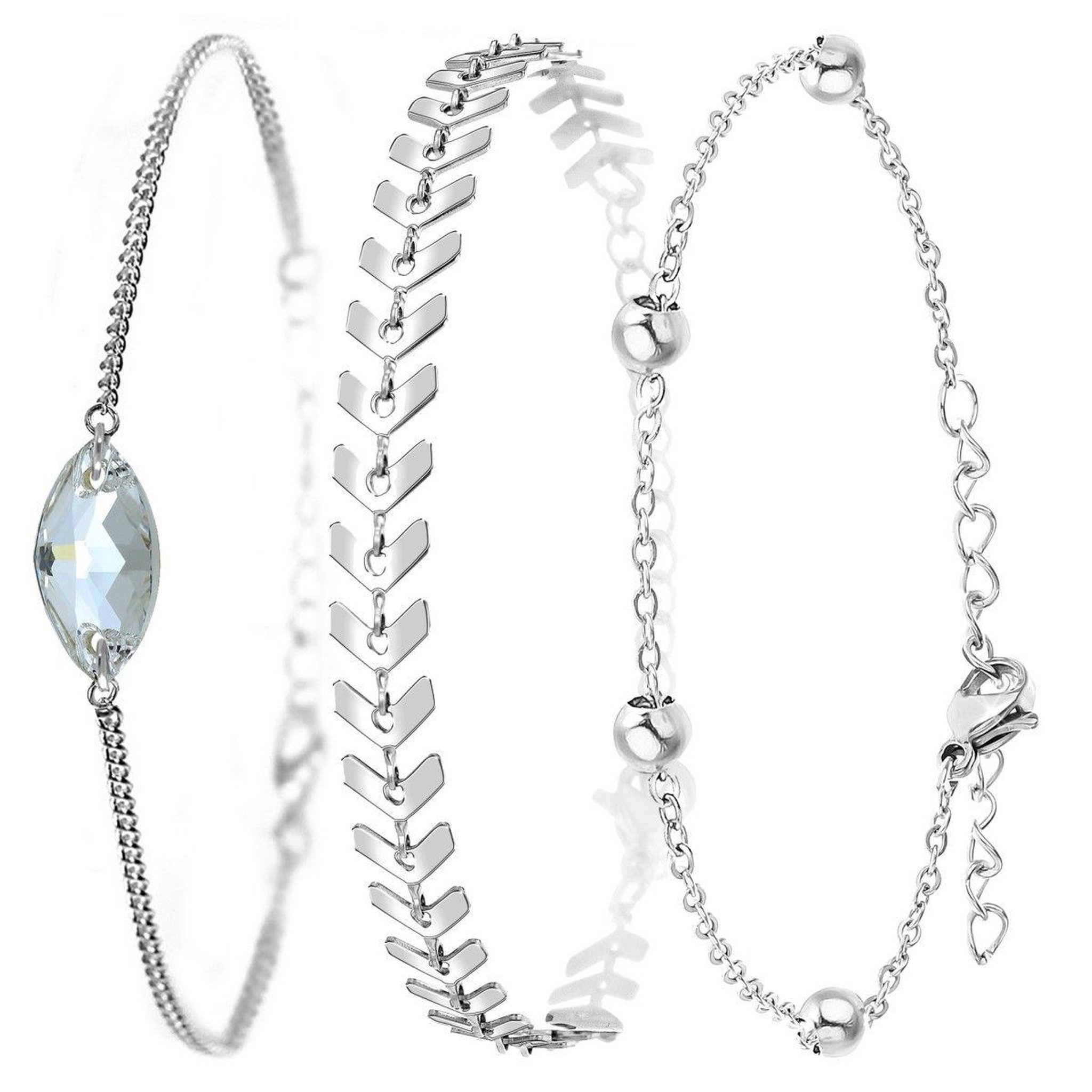 SC CRYSTAL Set de 3 bracelets par SC Crystal®