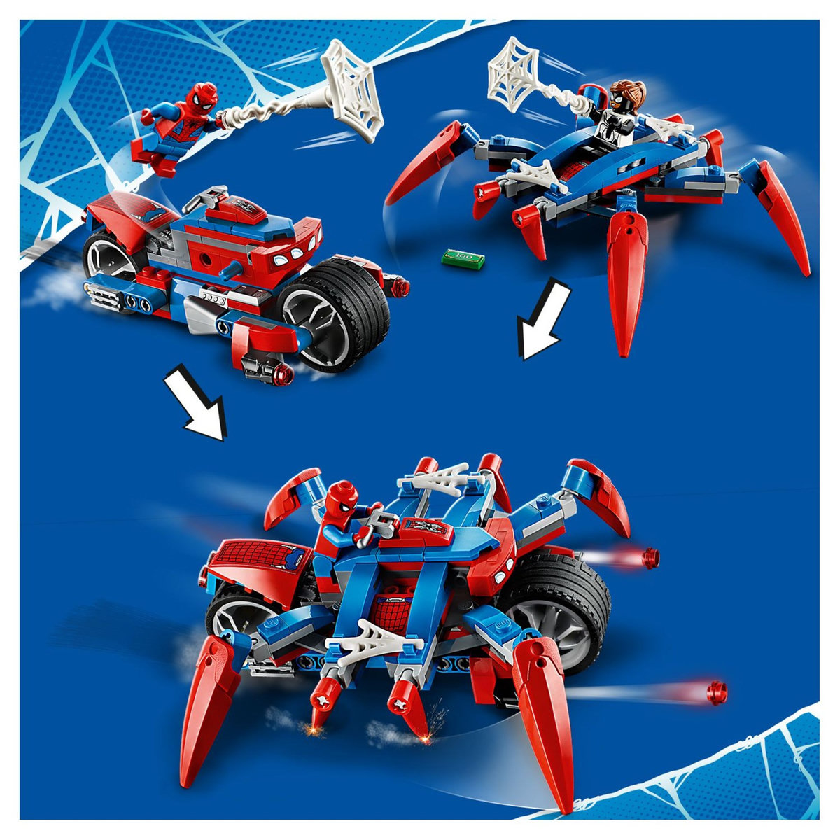 LEGO Marvel 76148 - Spiderman contre Docteur Octopus