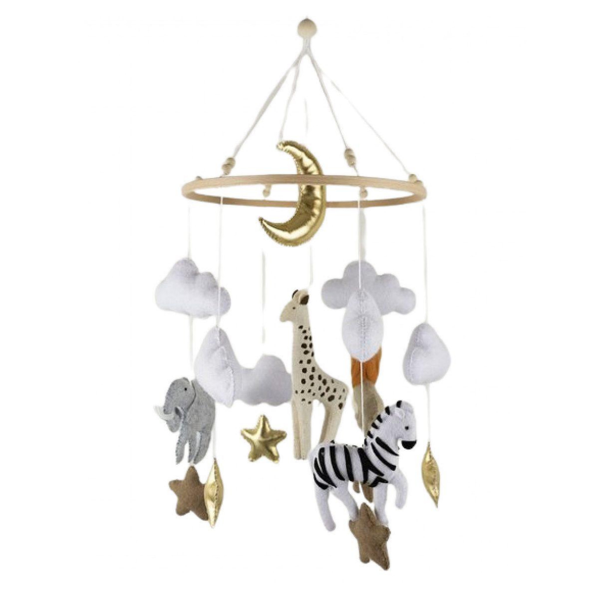 LITTLE LOUA Mobile safari en bois fait main