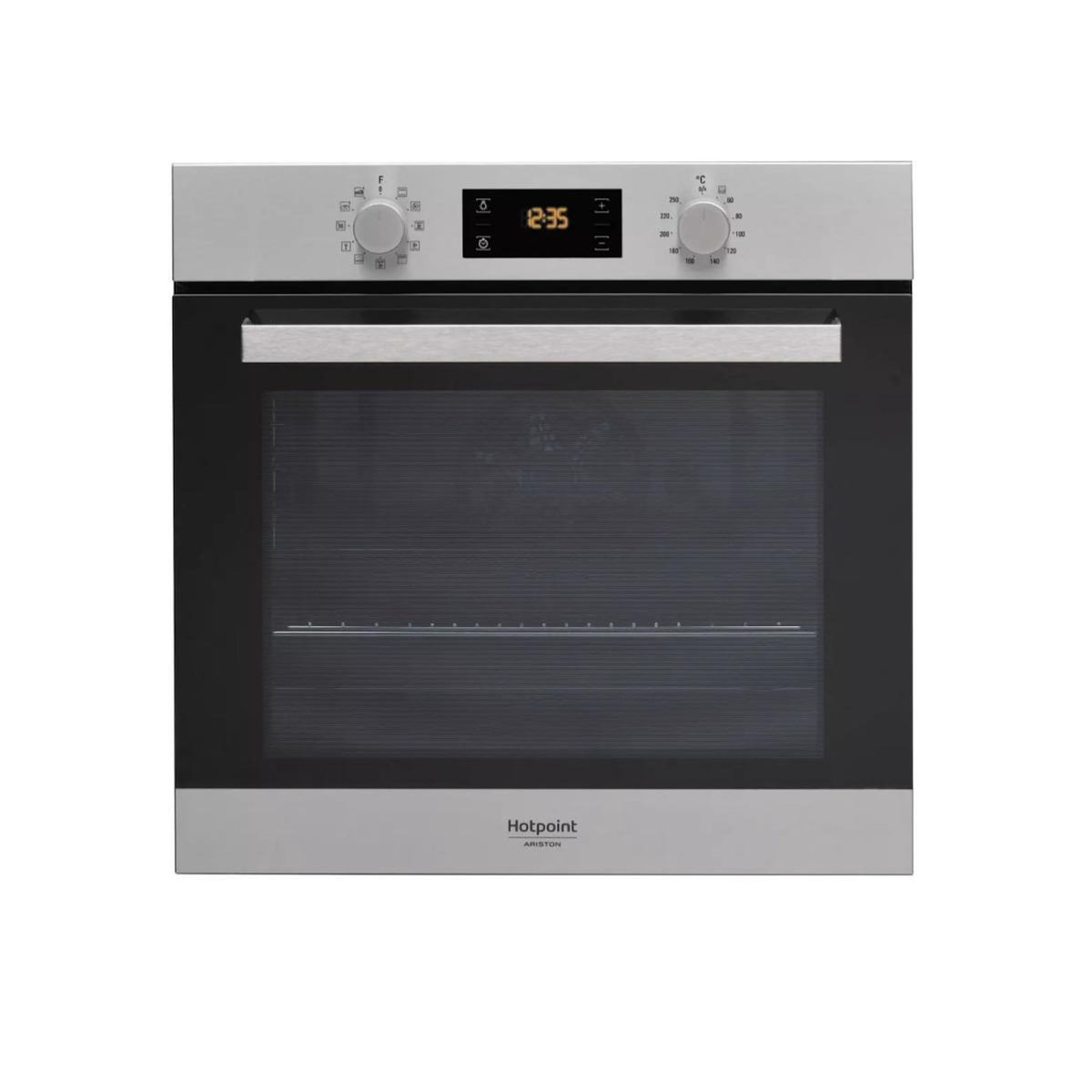 HOTPOINT Four intégrable multifonction 71l 60m pyrolyse inox - FA3841CIXHA