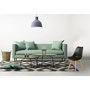 Voir la diapositive 5 : The Home Deco Factory 2 Chaises design scandinaves rembourrées Cocooning
