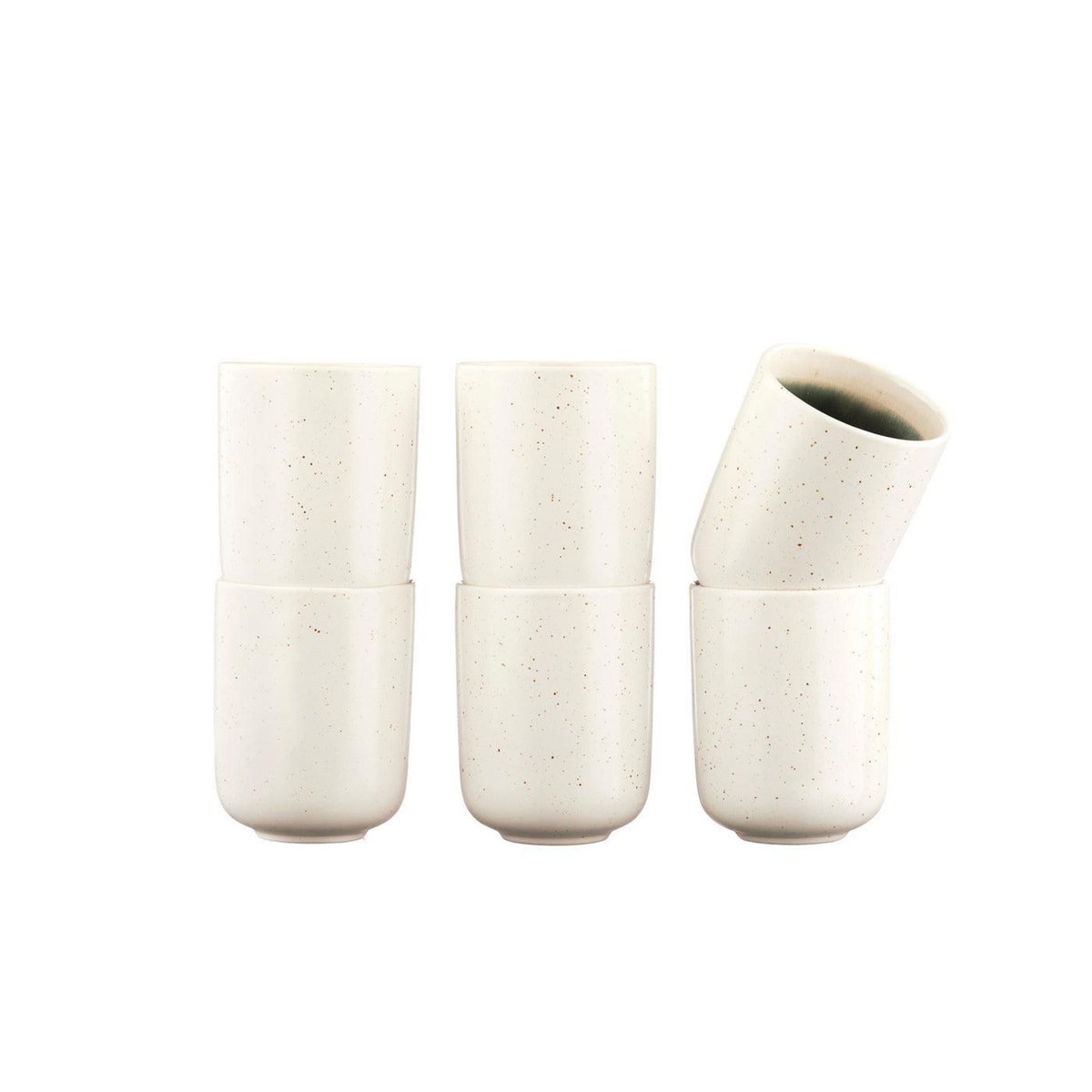 BJORN Mug OXYGEN 30cl - 6 pièces - Vert de gris