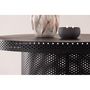 Voir la diapositive 5 : Paris Prix Table Basse Design Ajouré  West End  100cm Noir