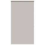 VIDAXL Store enrouleur de douche avec cassette largeur du tissu 116 cm