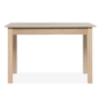 Voir la diapositive 1 : CONCEPT USINE Table de repas en bois extensible 6 personnes BROOKS
