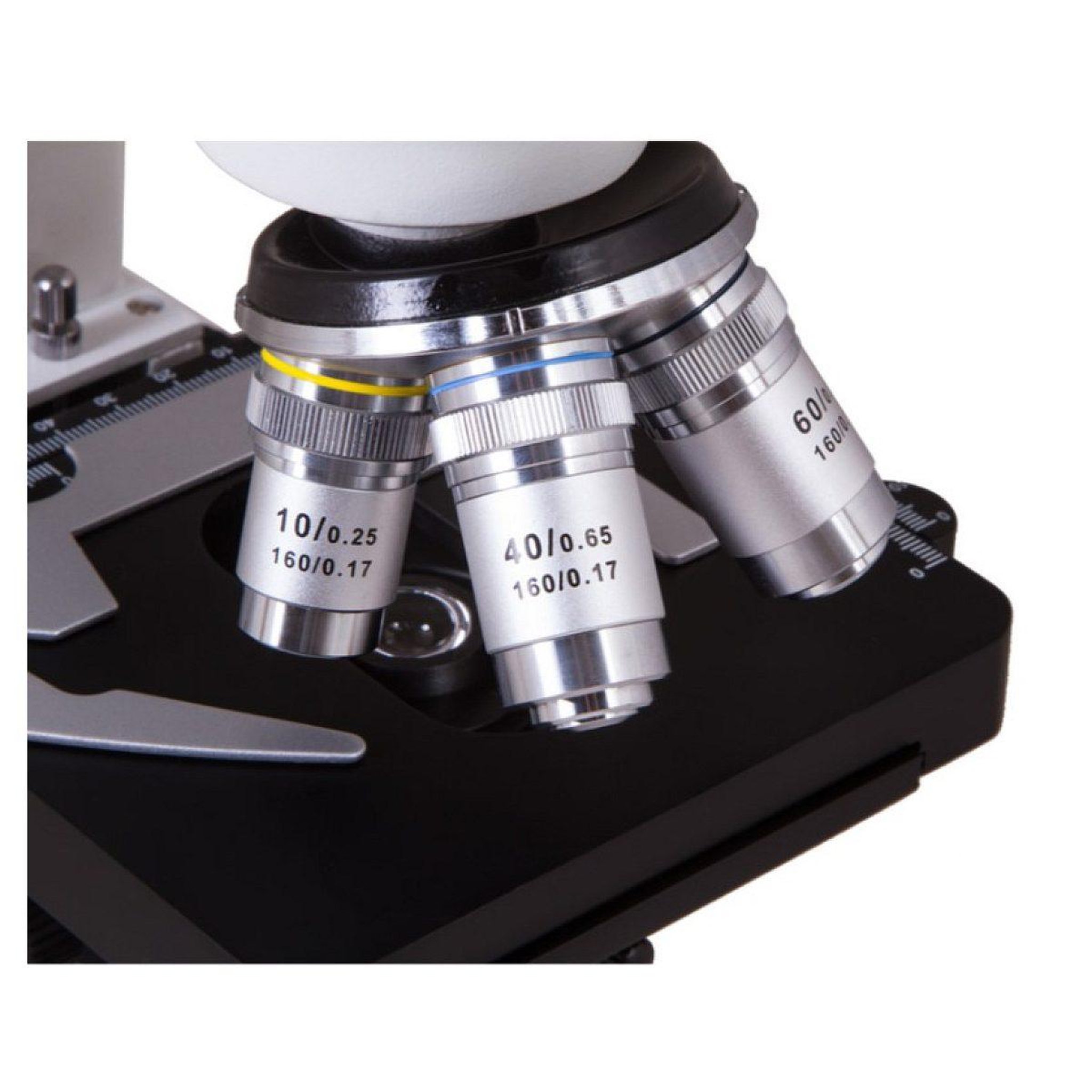 Voir la diapositive 3 : Bresser Microscope  erudit dlx 40600x