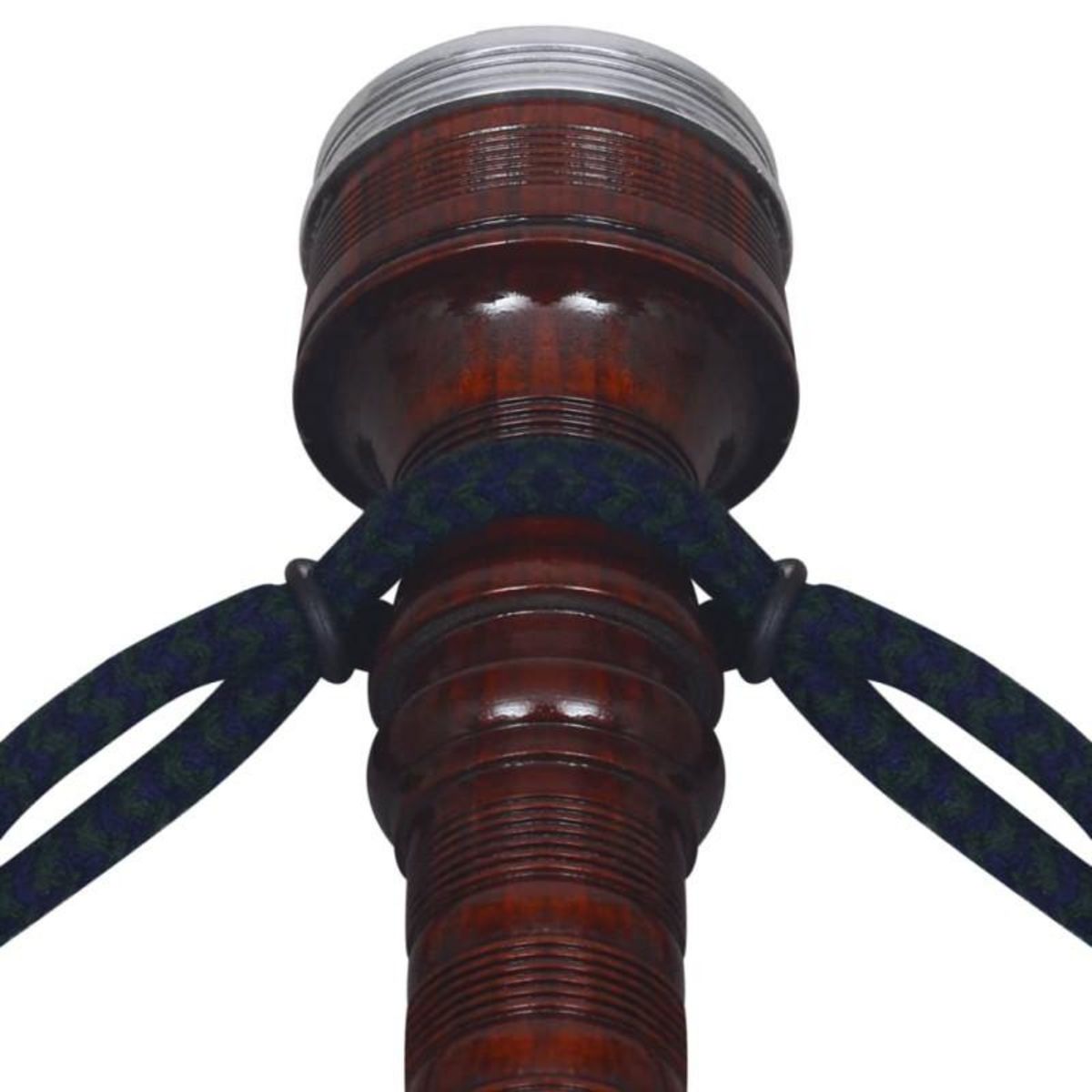 VIDAXL Cornemuse écossaise Great Highland Tartan Vert