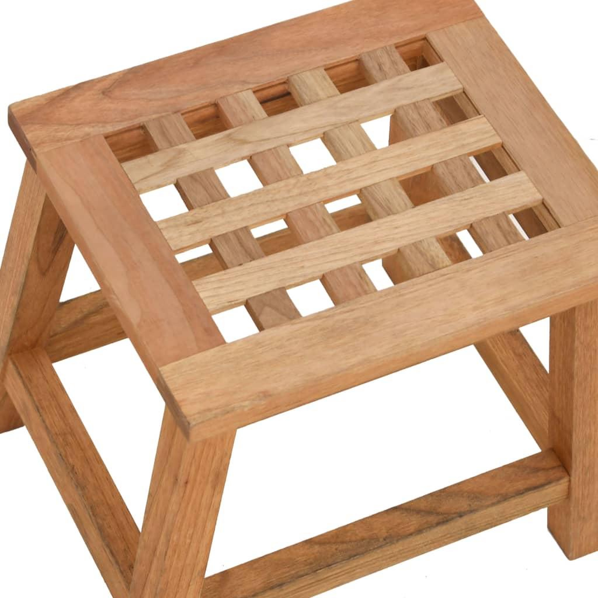 Voir la diapositive 5 : VIDAXL Tabouret 29x22,5x25,5 cm bois massif de noyer
