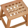 Voir la diapositive 5 : VIDAXL Tabouret 29x22,5x25,5 cm Bois massif de noyer