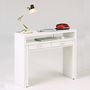 Voir la diapositive 3 : Paris Prix Console Extensible Bureau  Nine  100cm Blanc