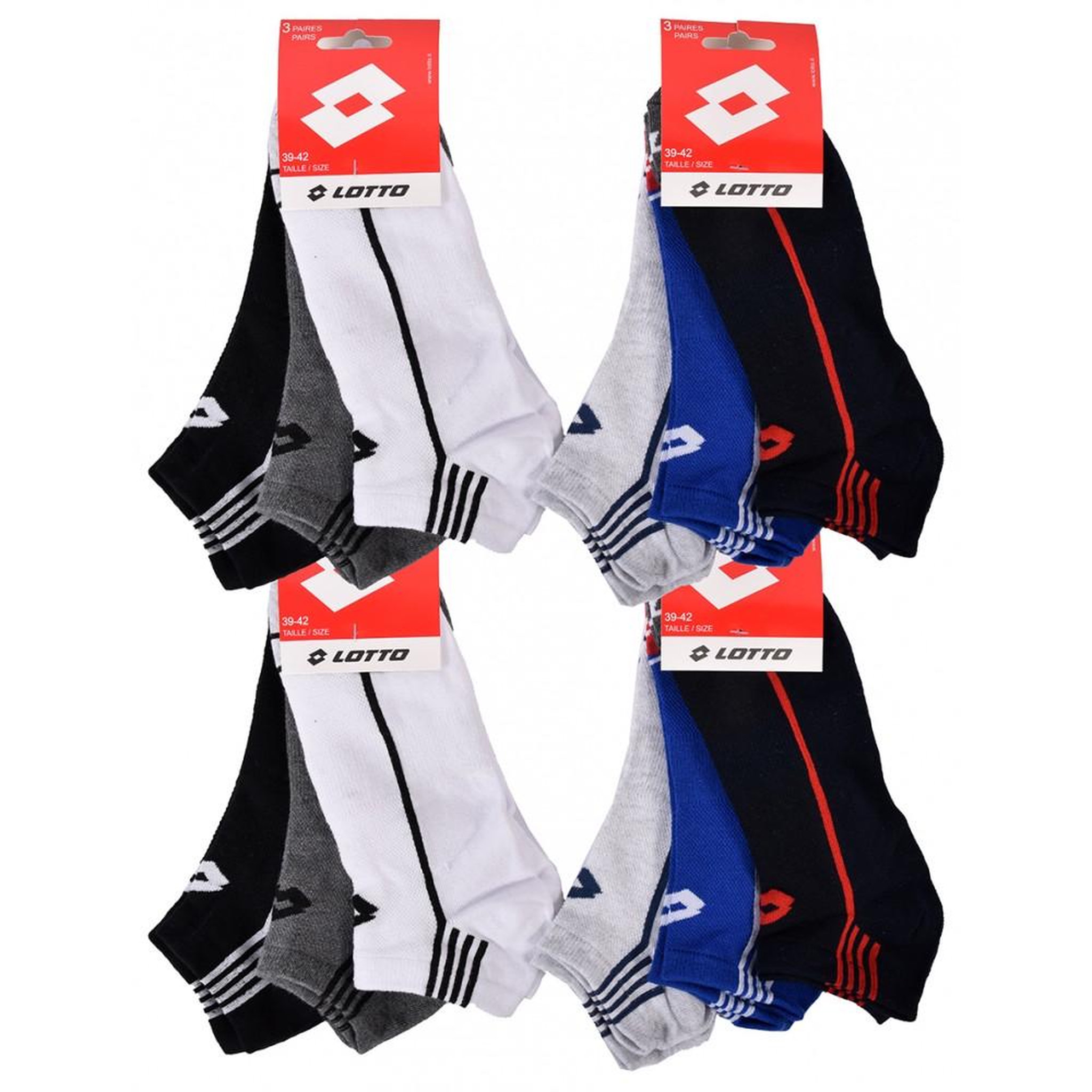 Voir la diapositive 3 : LOTTO Chaussettes Homme LOTTO