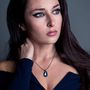 Voir la diapositive 3 : SC CRYSTAL Collier SC Crystal orné de Cristaux scintillants