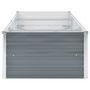 Voir la diapositive 4 : VIDAXL Lit sureleve de jardin Acier galvanise 240x80x45 cm Gris
