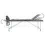Voir la diapositive 5 : VIDAXL Table de massage 3 zones Cadre en aluminium Anthracite 186x68cm