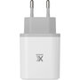 Voir la diapositive 2 : X-moove Chargeur secteur 30W USB-C et USB-A PowerDelivery