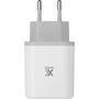 Voir la diapositive 2 : X-moove Chargeur secteur 30W USB-C et USB-A PowerDelivery