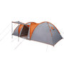 Voir la diapositive 4 : VIDAXL Tente familiale a dome 8 personnes gris et orange impermeable