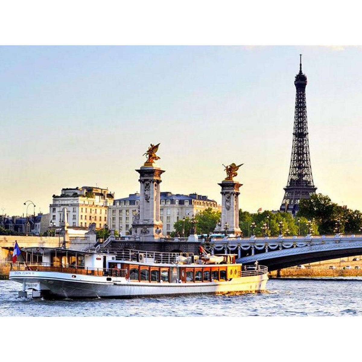 Smartbox Paris romantique : Tour Eiffel et croisière pour 2 - Coffret Cadeau Sport & Aventure