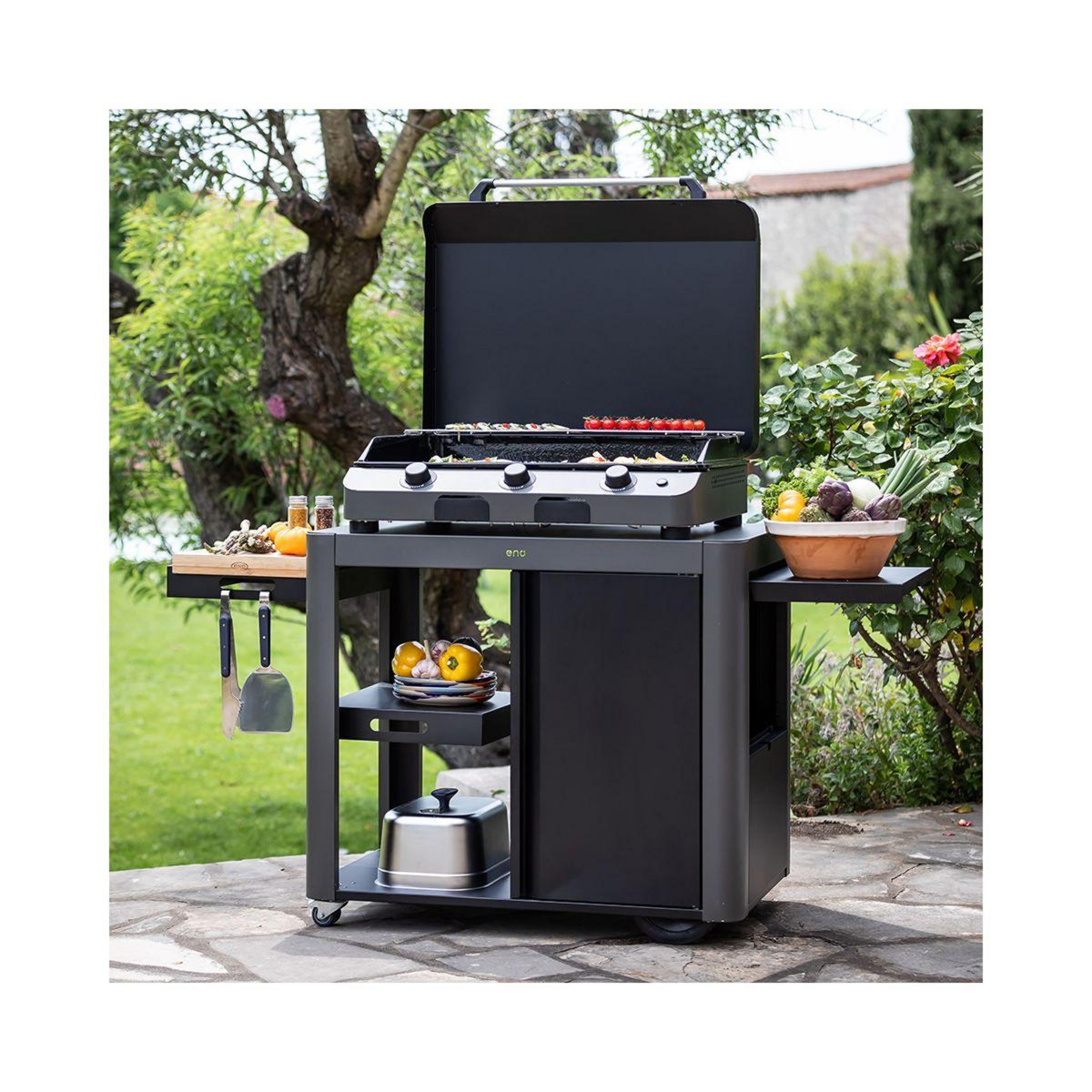 Eno Chariot Plancha ACHILLE Porte Gris cargo