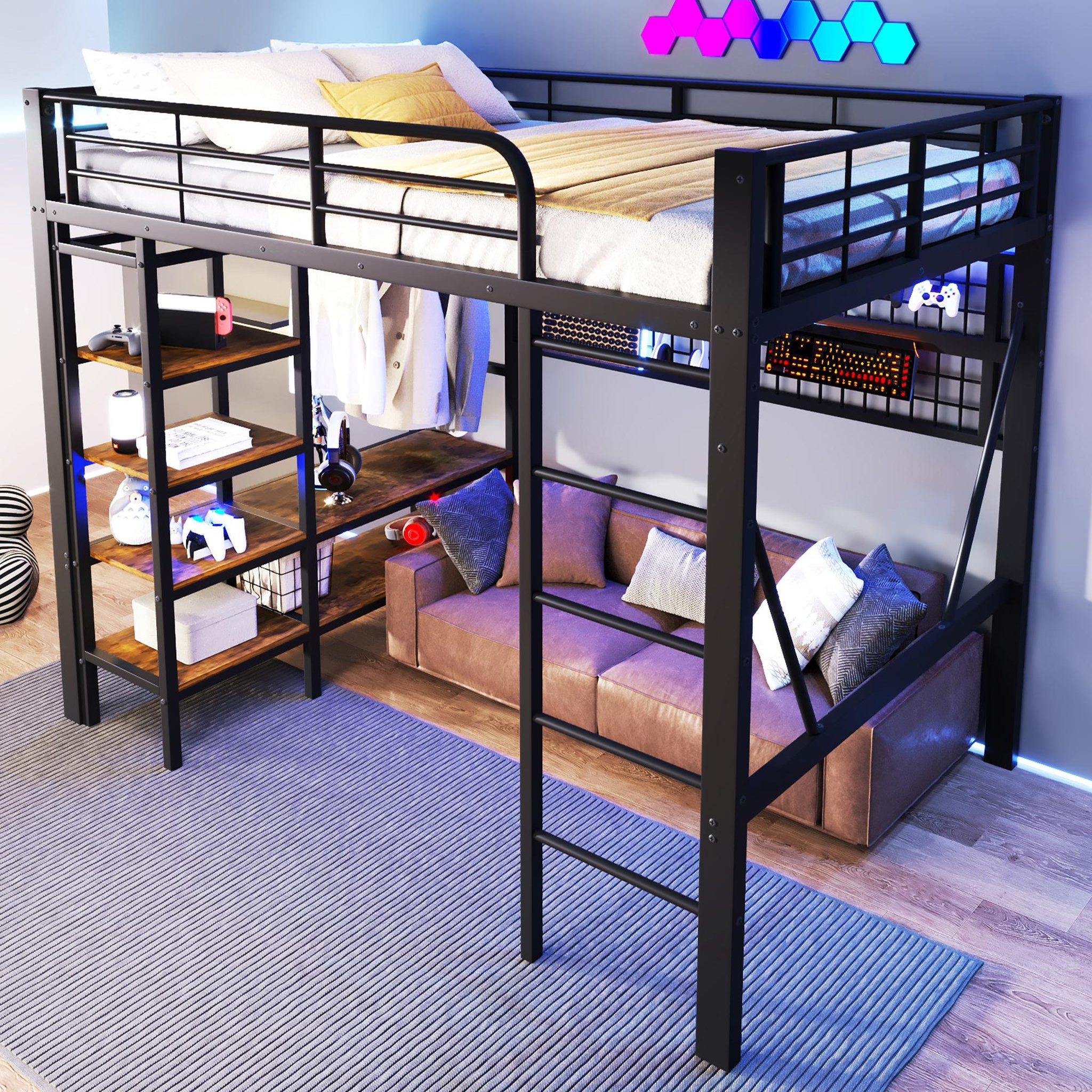 Voir la diapositive 5 : MERAX Lit mezzanine