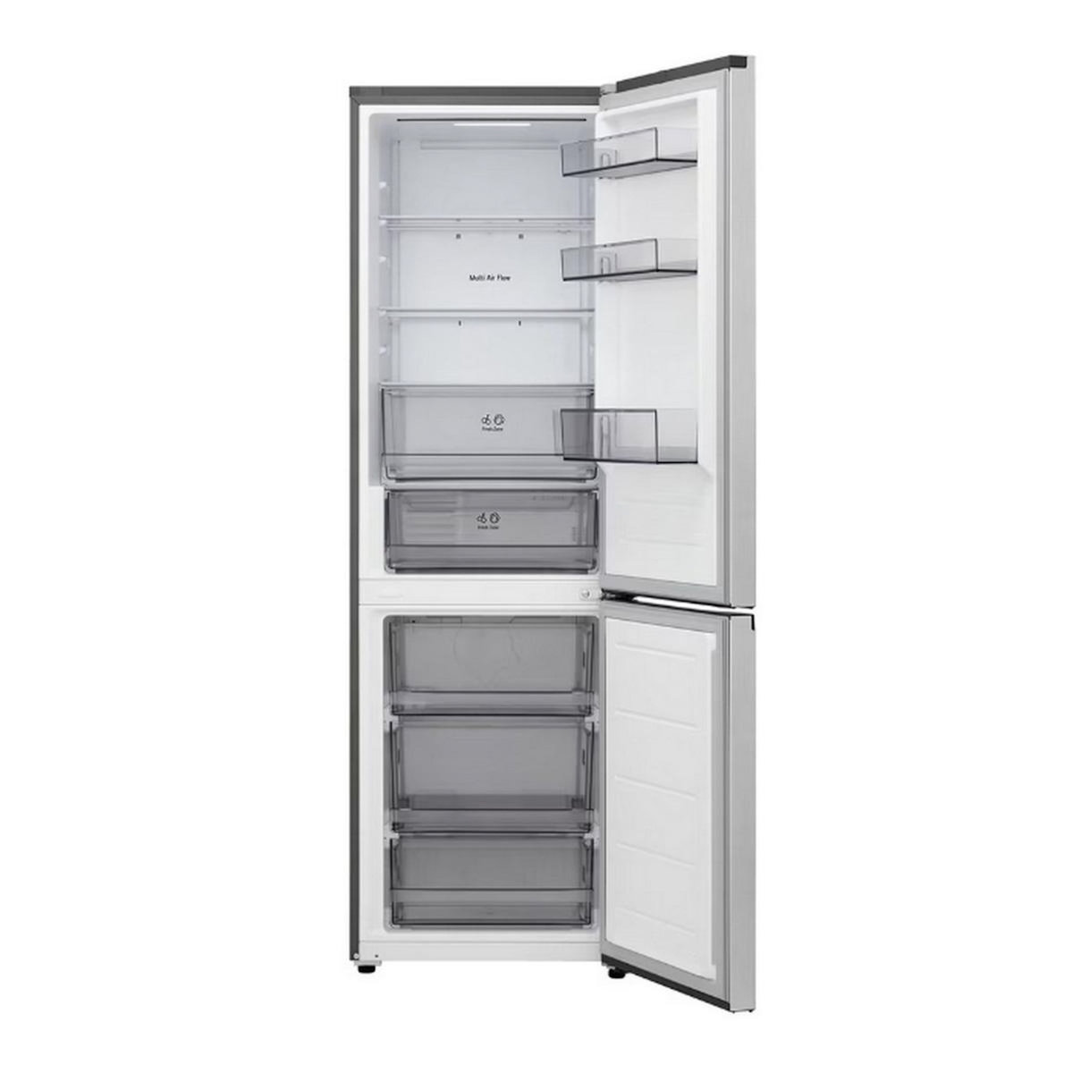 LG Réfrigérateur combiné 60cm 333l nofrost silver - GBBSJ10DPY