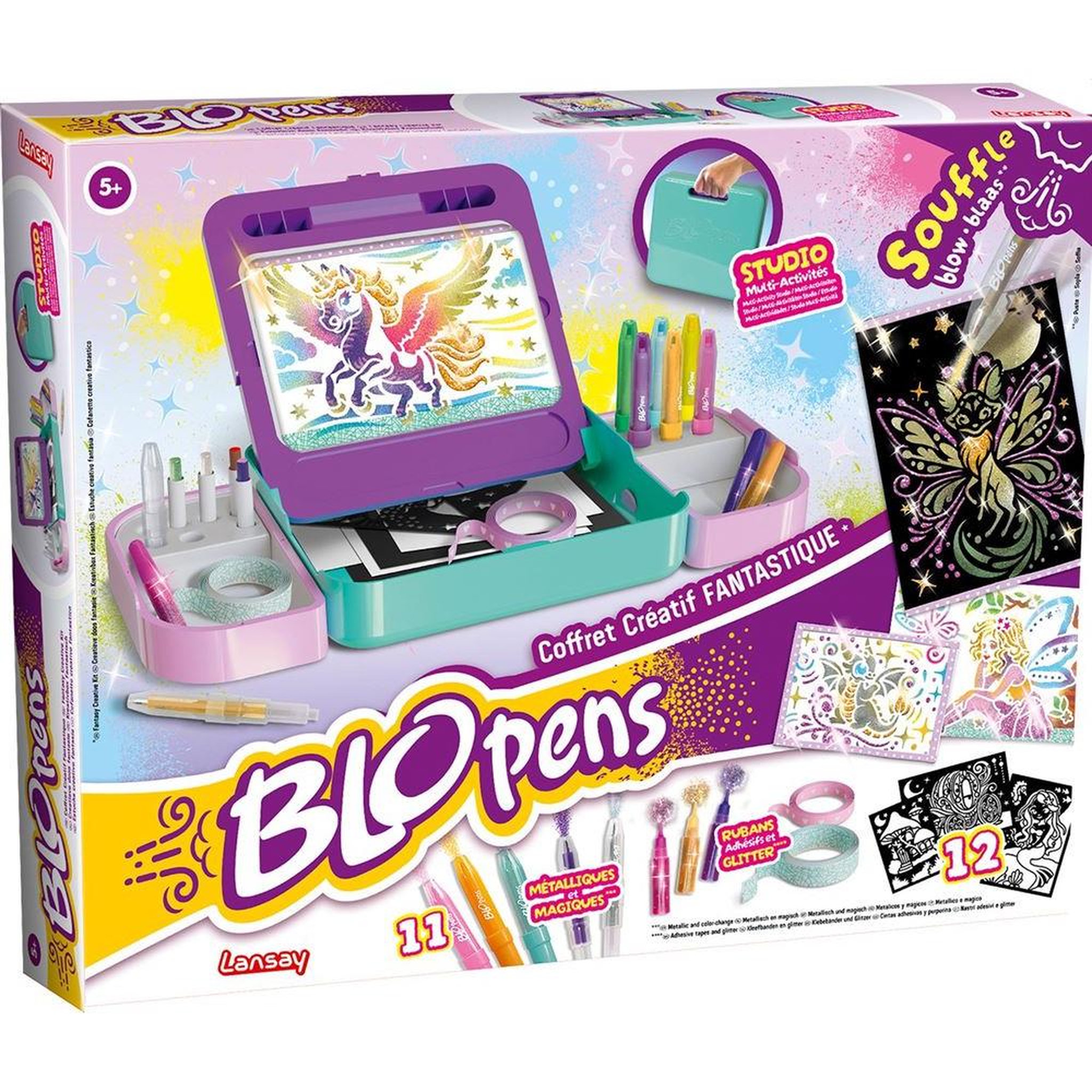 LANSAY Jeu créatif Lansay Blopens Coffret créatif fantastique