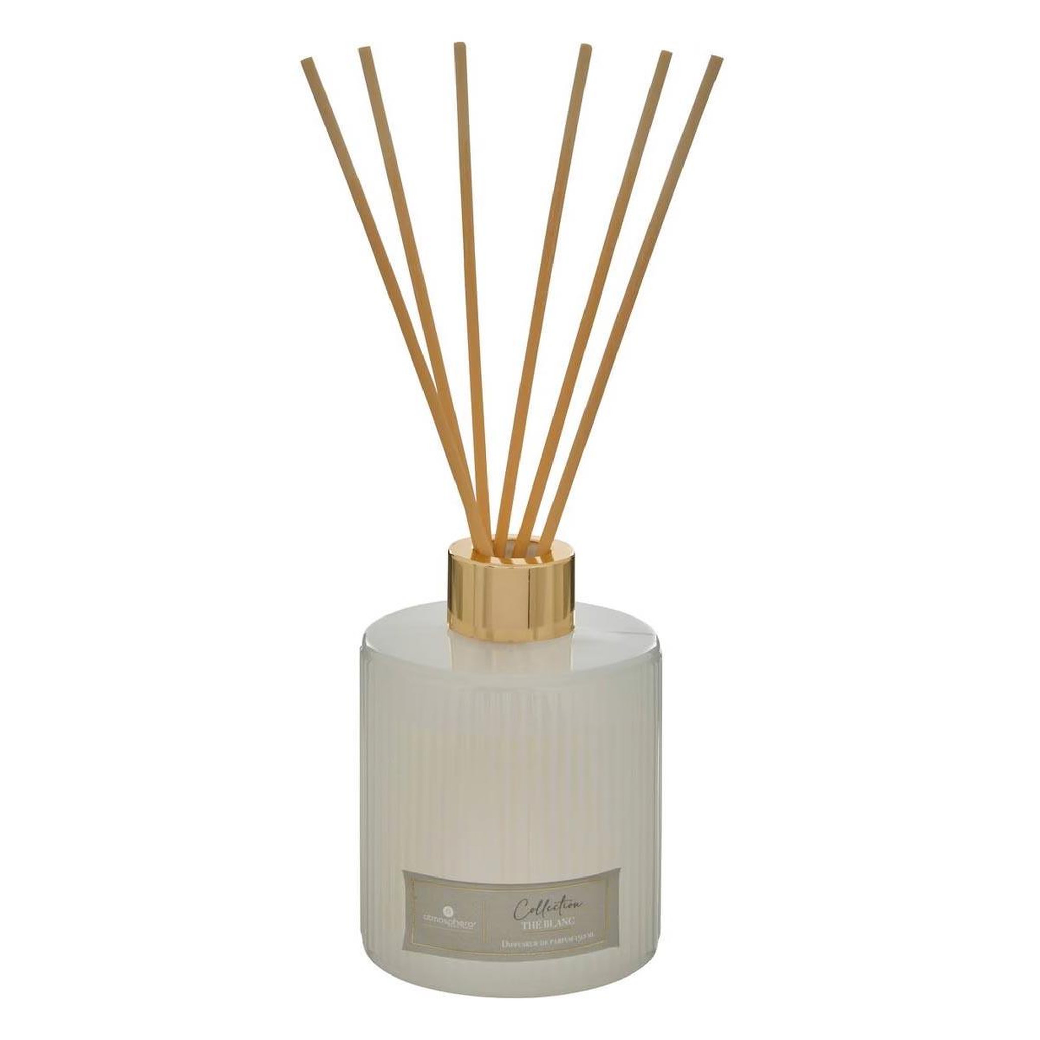 ATMOSPHERA Diffuseur de parfum en verre  albie  150ml thé blanc