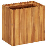VIDAXL Lit sureleve de jardin 50x30x50 cm Bois massif d'acacia