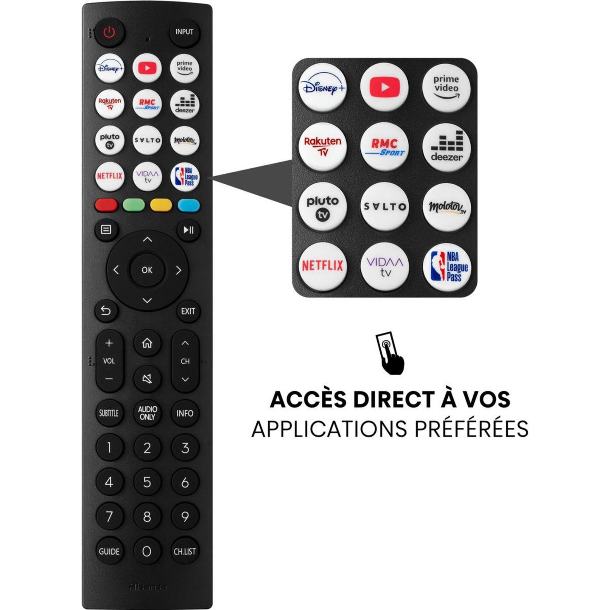 Voir la diapositive 3 : Hisense TV QLED 32A5KQ 2023