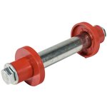 WERKAPRO Axe de roue avec écrous - flasques Ø16mm