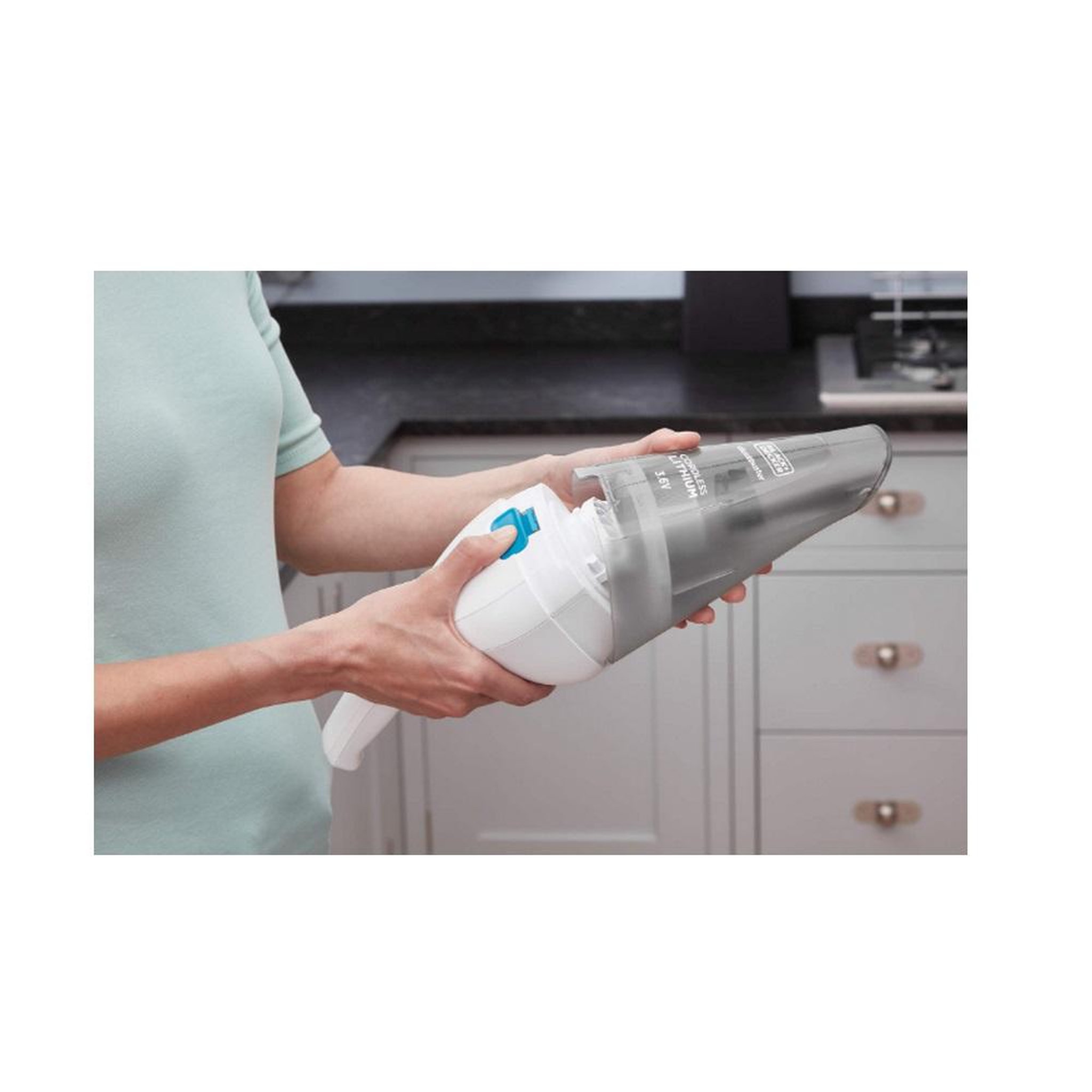 Voir la diapositive 6 : Black et Decker Aspirateur main NVC115JL DUSBUSTER