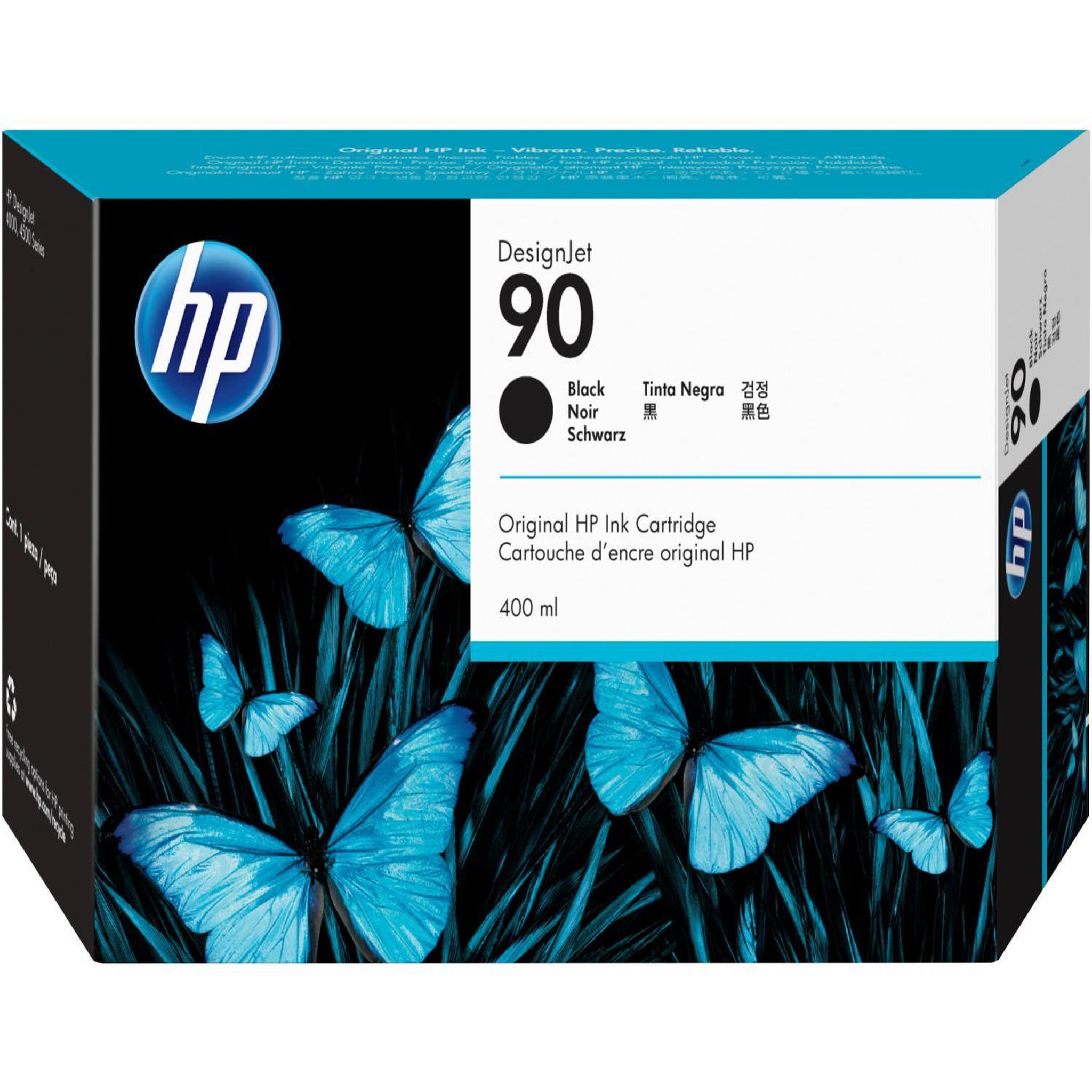 HP Hp designjet 90 cartouche d'encre noire, 400 ml