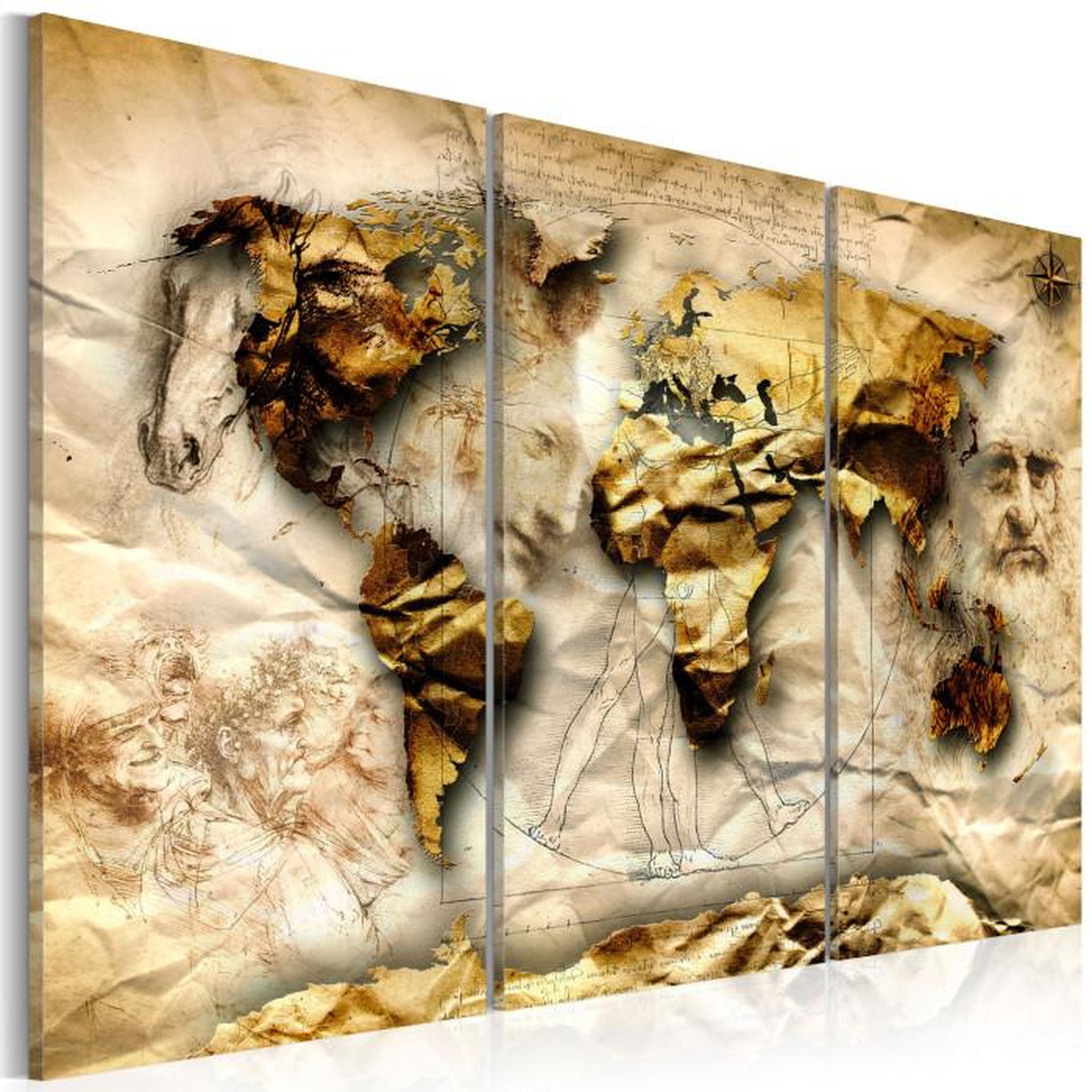 Paris Prix Tableau Imprimé  Anatomy of the World. Coloris disponibles : Multicolore