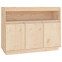 Voir la diapositive 2 : VIDAXL Buffet 104,5x34x80 cm Bois massif de pin