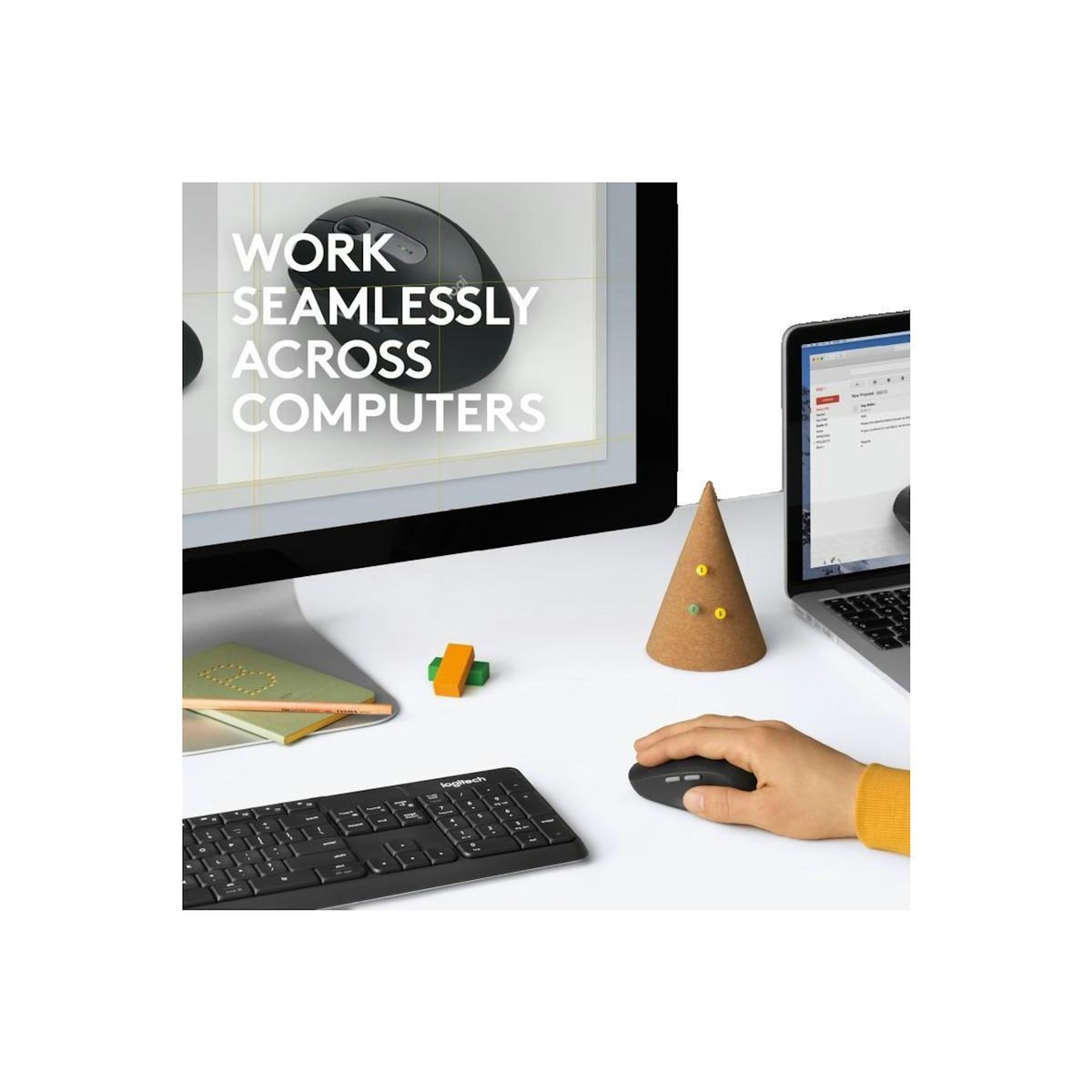 Logitech Souris Logitech M590 Noir Graphite