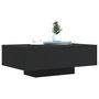 Voir la diapositive 5 : VIDAXL Table basse avec lumières LED noir 85x55x31 cm