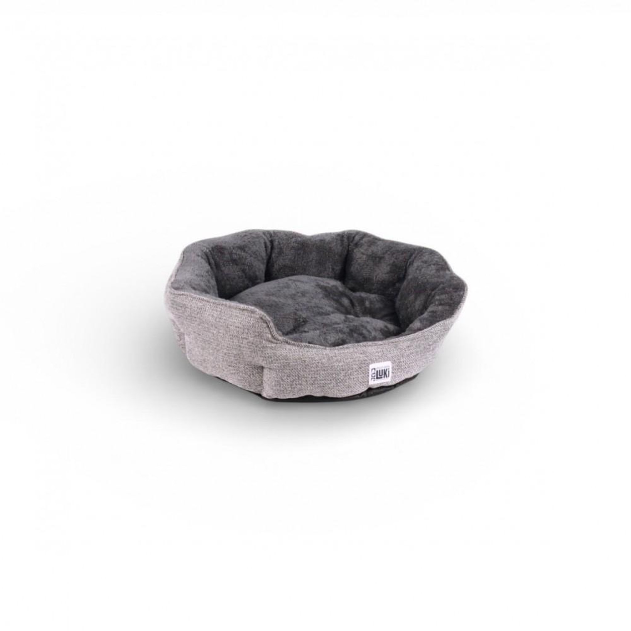 Voir la diapositive 1 : MON AMI LUKI Panier rond - anti-derapant pour chien