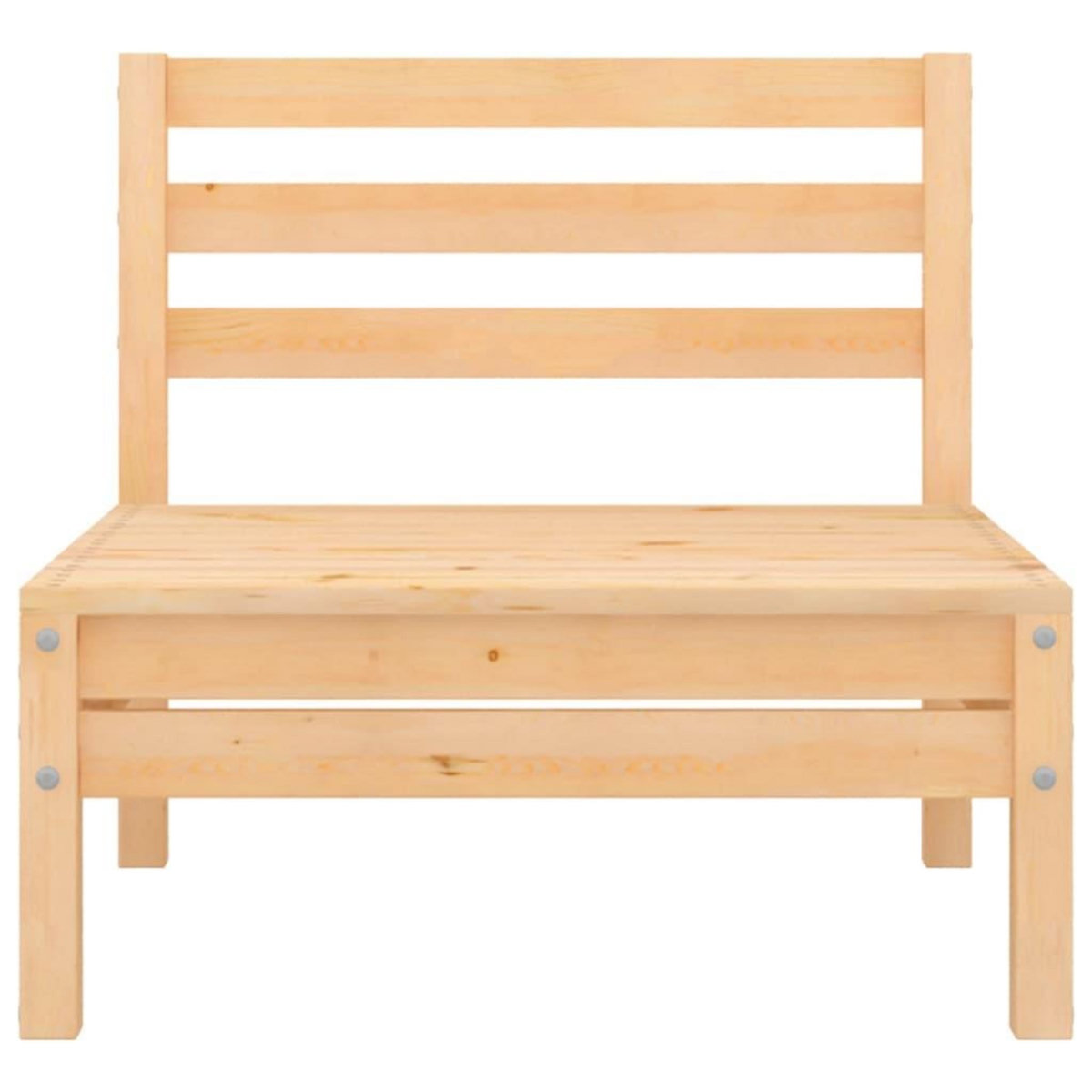 VIDAXL Salon de jardin 4 pcs Bois de pin massif