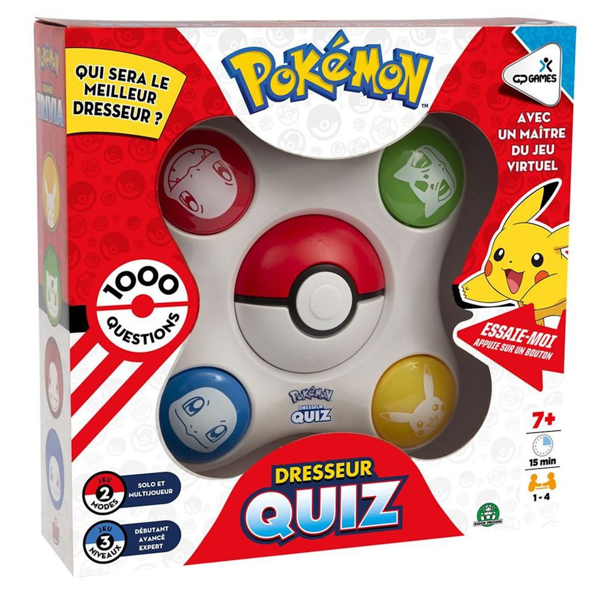 Giochi Preziosi Jeu d'ambiance Giochi Preziosi Pokémon Dresseur Quiz