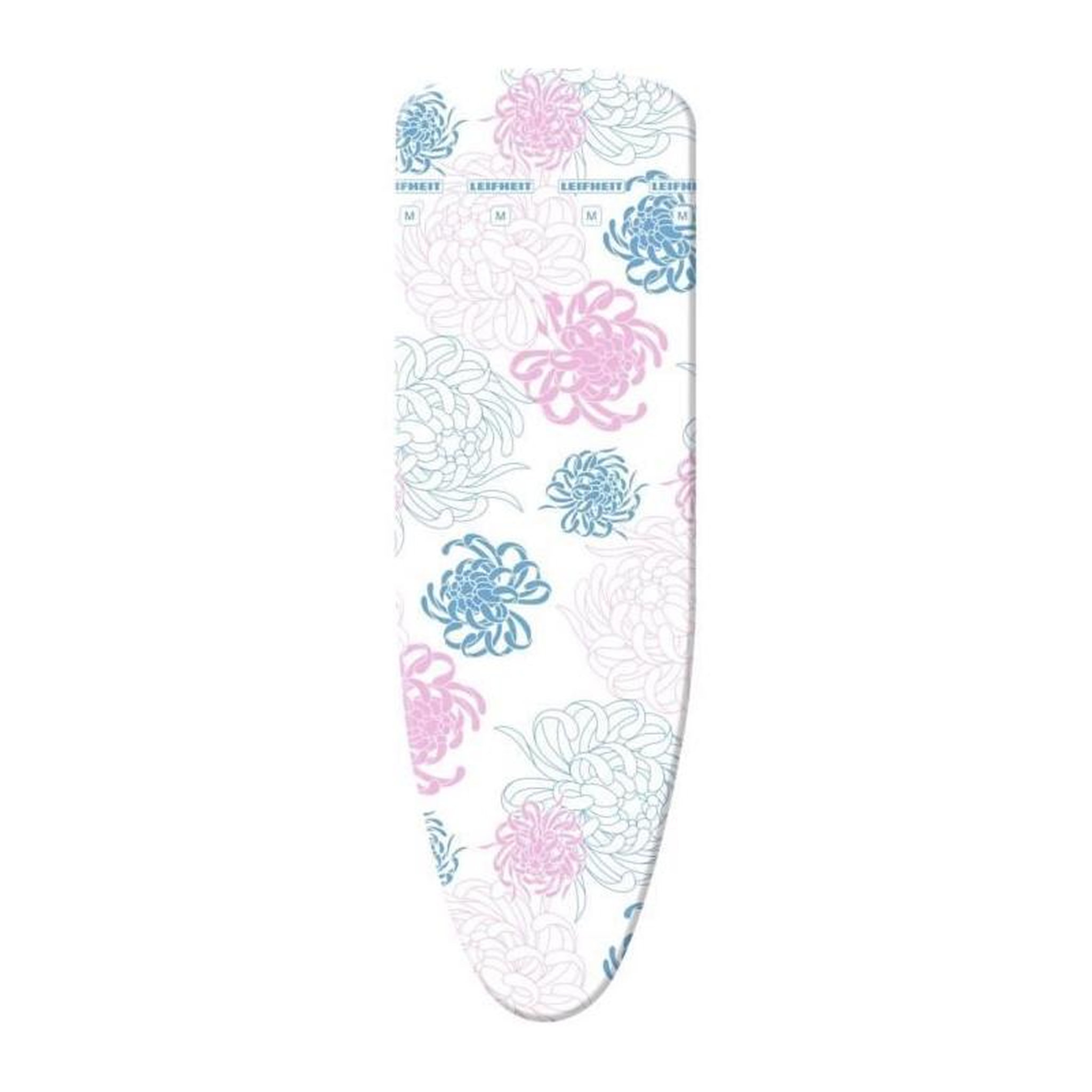 Voir la diapositive 2 : Leifheit Leifheit Housse pour table a repasser Cotton Classic M, housse de planche a repasser rembourrée en coton, housse 125 x 40 cm