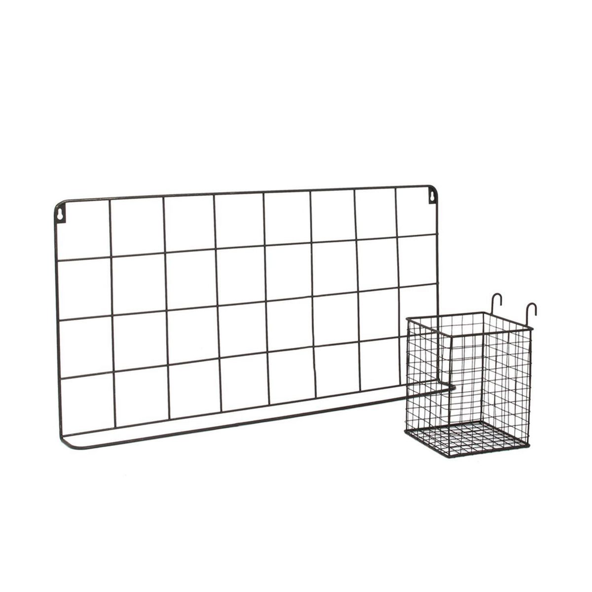 The Home Deco Factory Support mural filaire avec crochets