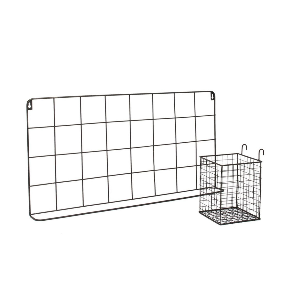 The Home Deco Factory Support mural filaire avec crochets