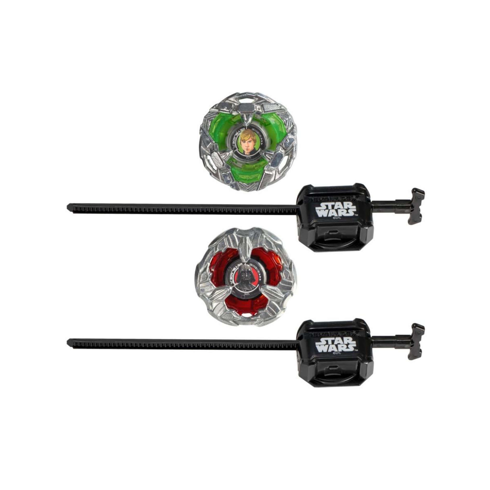 HASBRO Beyblade X et Star Wars Collab Luke Skywalker 4-80B vs. Darth Vader 4-60B