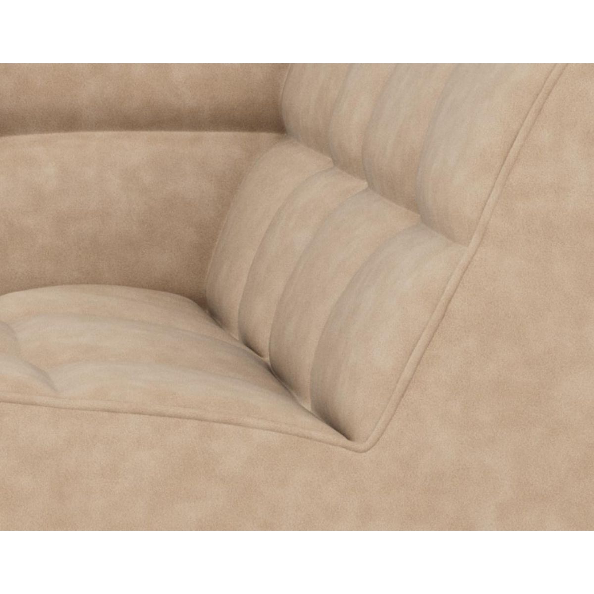 LISA DESIGN Alya - canapé modulable d'angle réversible 4 places en simili